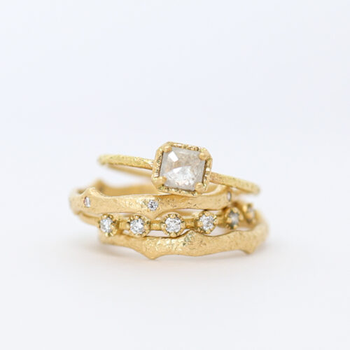 Yasuko Azuma diamond rings, engagement rings, wedding band and gold jewelry