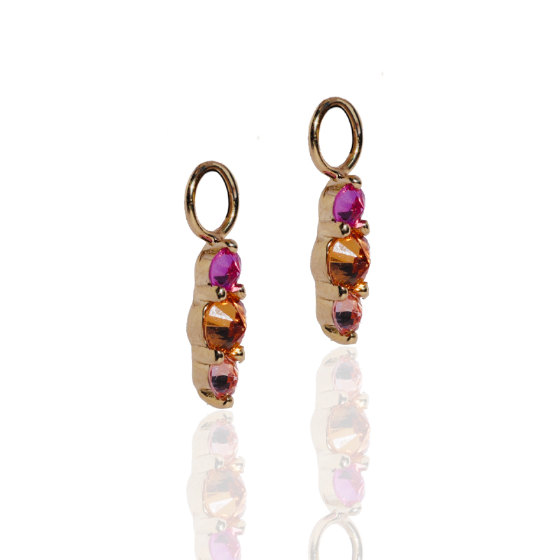 tamsin rasor lina barbed sapphire earring charms