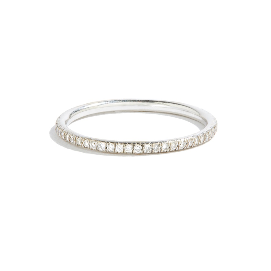 tamsin rasor thread white diamond eternity ring