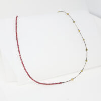 garnet and silver strand - Image 3