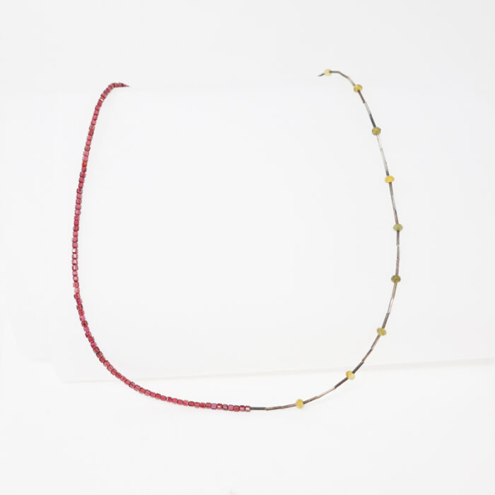 garnet and silver strand - Image 2