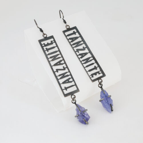 carin jones jonesing for jewelry specimen earrings tanzanite