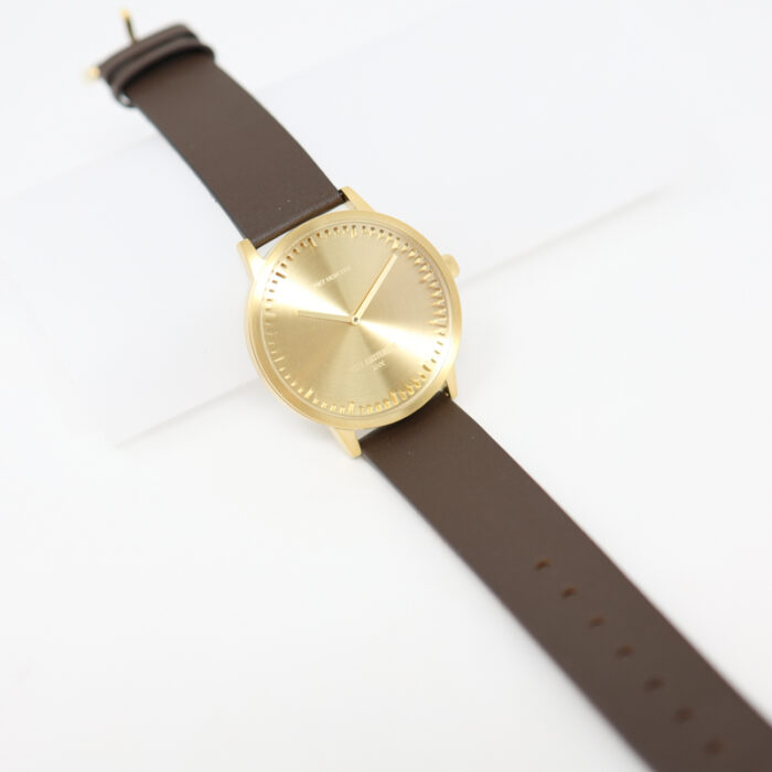 LEFF amsterdam T32 tube watch with leather band - Image 2