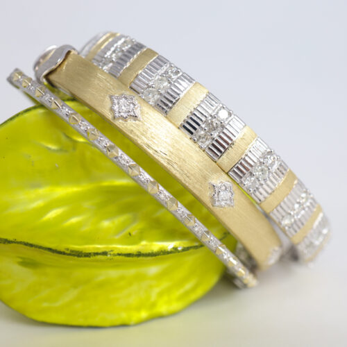 Jude Frances gold mixed metal moroccan star bracelet