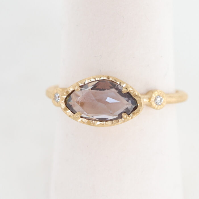 freeform sapphire muguet ring - Image 2