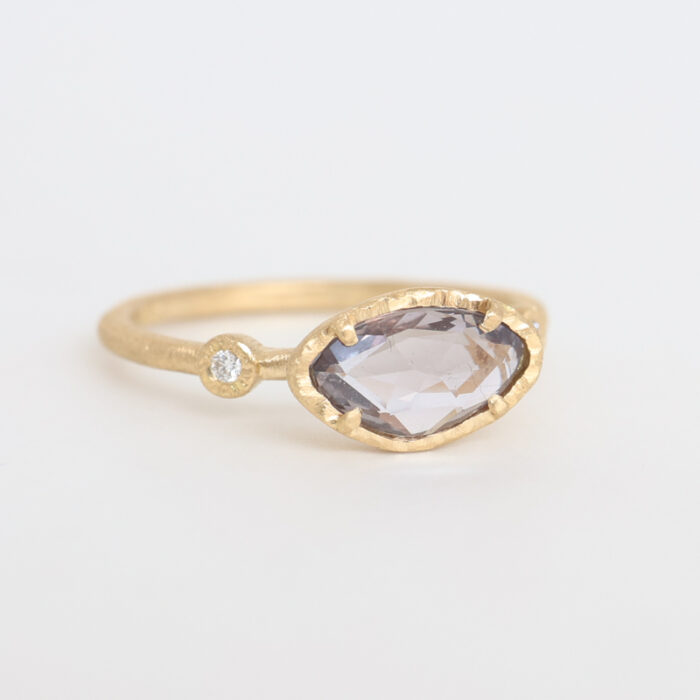 freeform sapphire muguet ring - Image 5