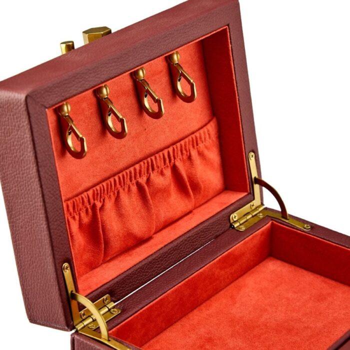 Marla Aaron x Wolf baby everything box in burgundy - Image 3