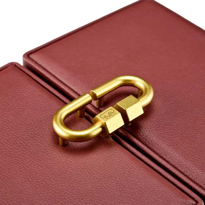Marla Aaron x Wolf baby everything box in burgundy - Image 7