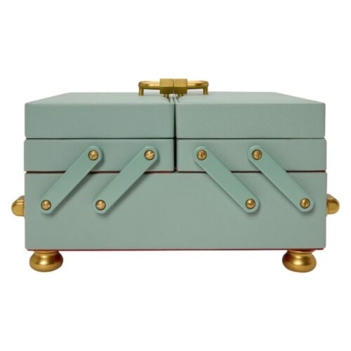 marla aaron baby everything jewelry box in celadon green seafoam