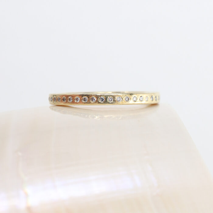 diamond eternity band, by Todd Reed - Image 2