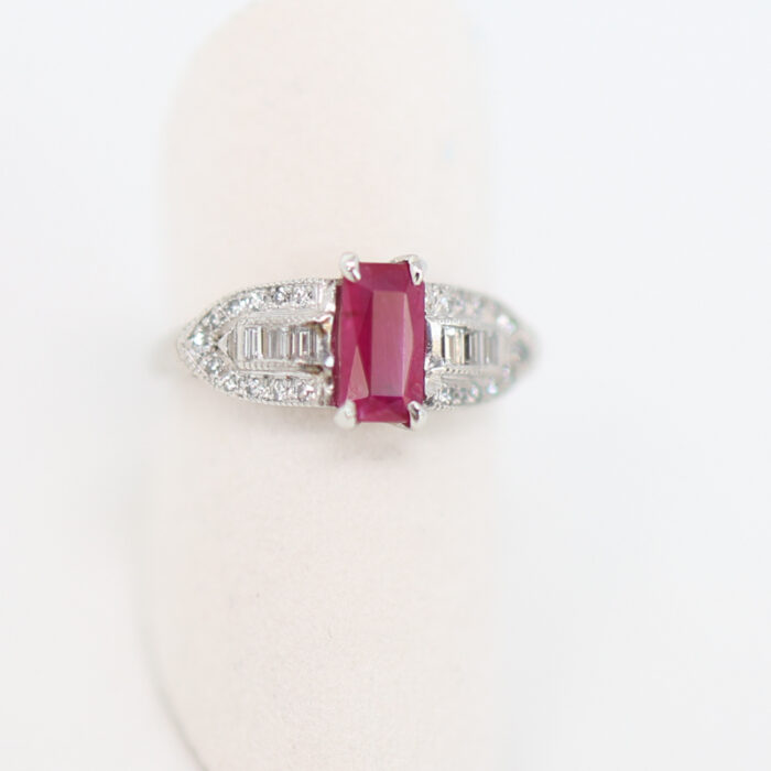 ruby and diamond ring - Image 2