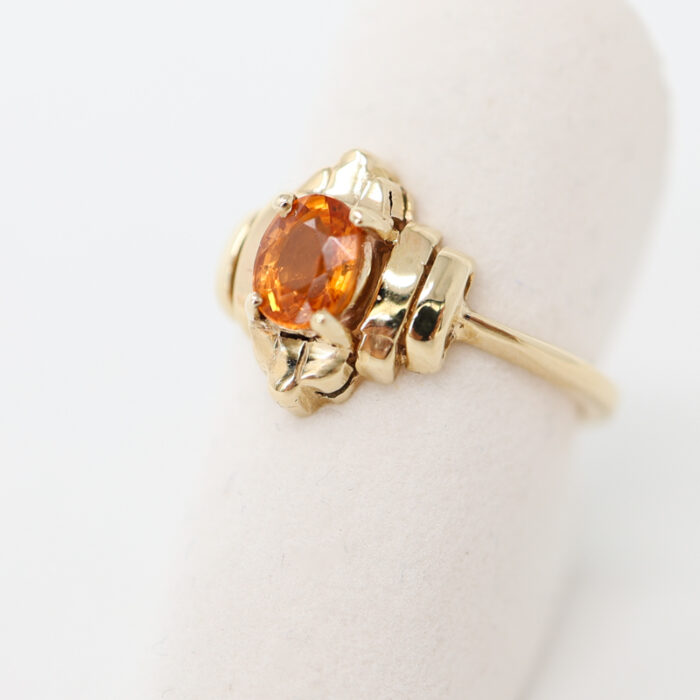 spessartite garnet ring - Image 3