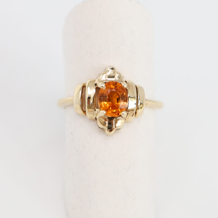 spessartite garnet ring - Image 2