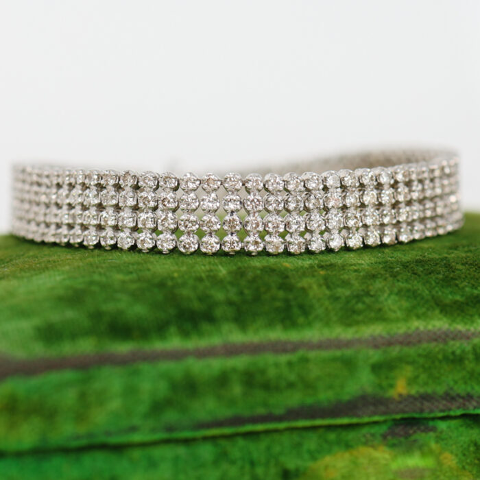 wide tennis bracelet - Image 5