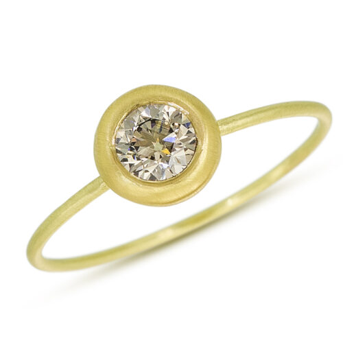 tiny star champagne diamond ring Judi Power Salt Hill Jewelry store downtown Fargo