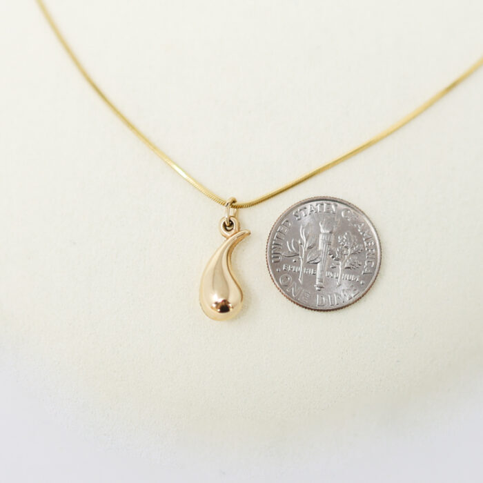 teardrop necklace - Image 3