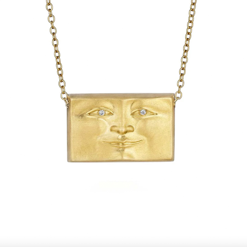 Anthony Lent brickface pendant