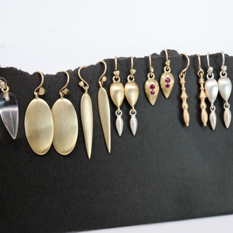 dan-yell jewelry earrings at Salt Hill Jewelry, danyell rascoe