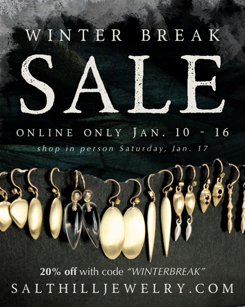 winter sale at salt hill jewelry