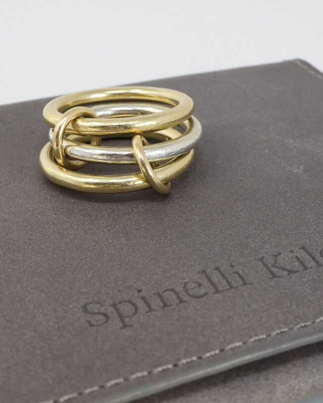 estate Spinelli Kilcollin 18k and silver ring - Image 4