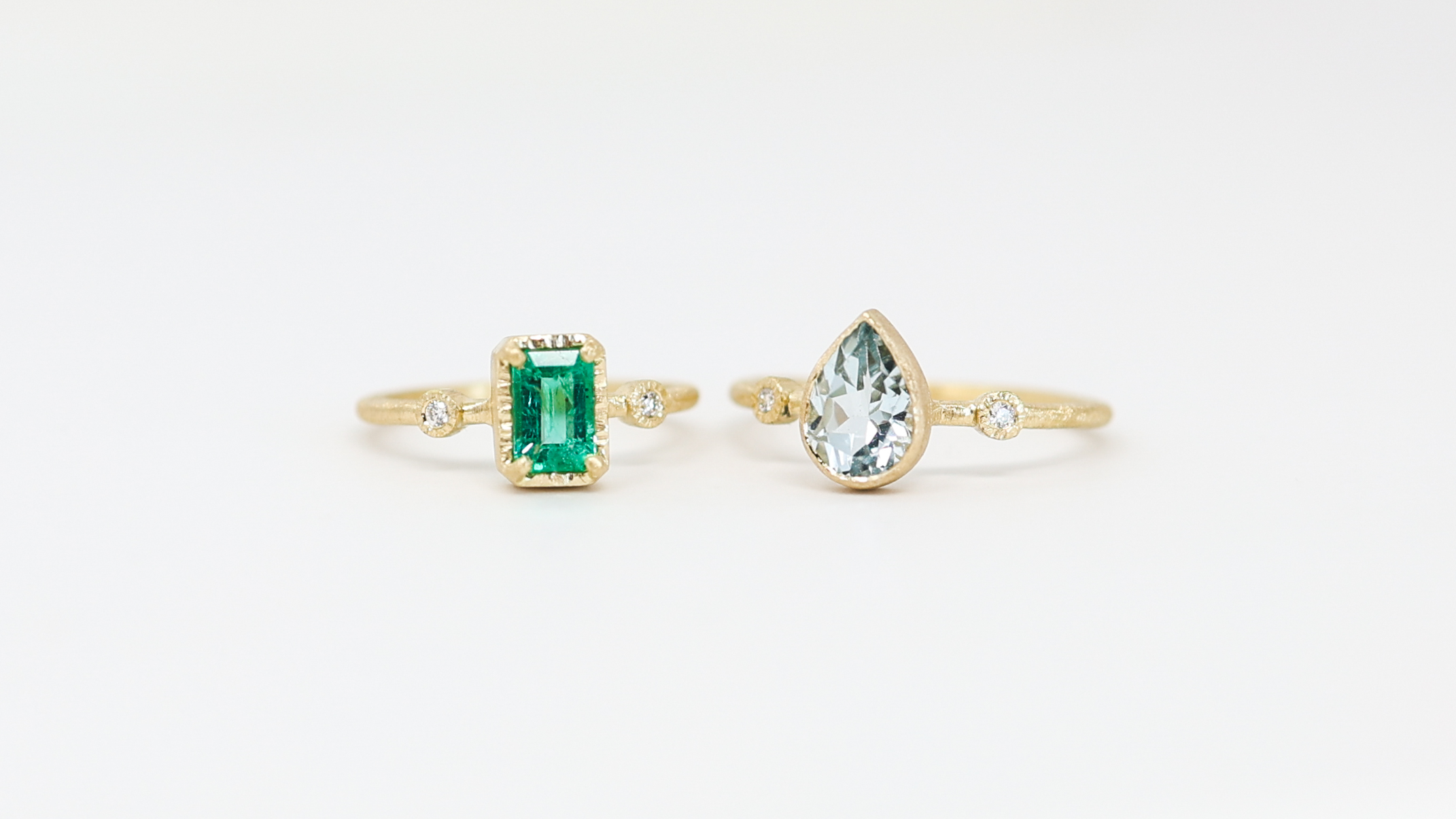 SHSept26-9 custom engagement rings fargo, unique engagement rings emerald cut emerald and pear shaped engagement rings downtown Fargo