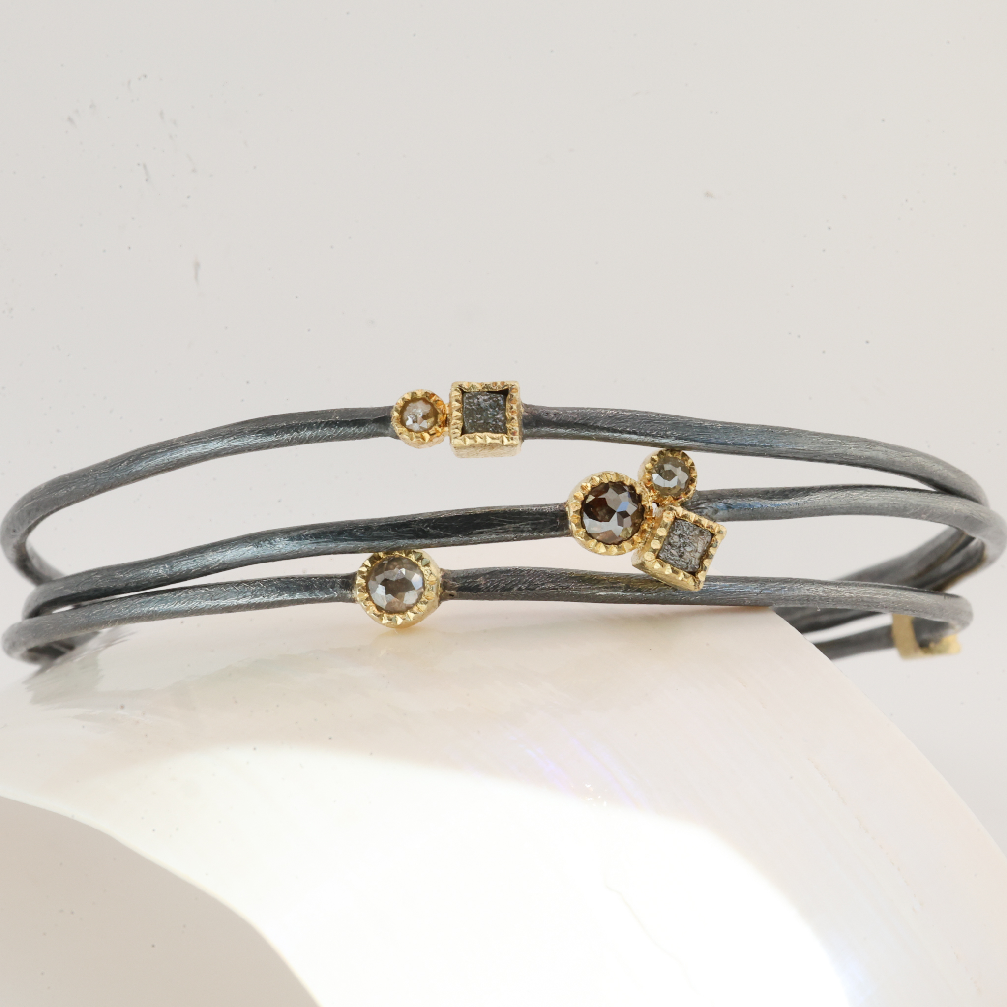 Fancy cut diamond bracelet No. 1 - Image 2