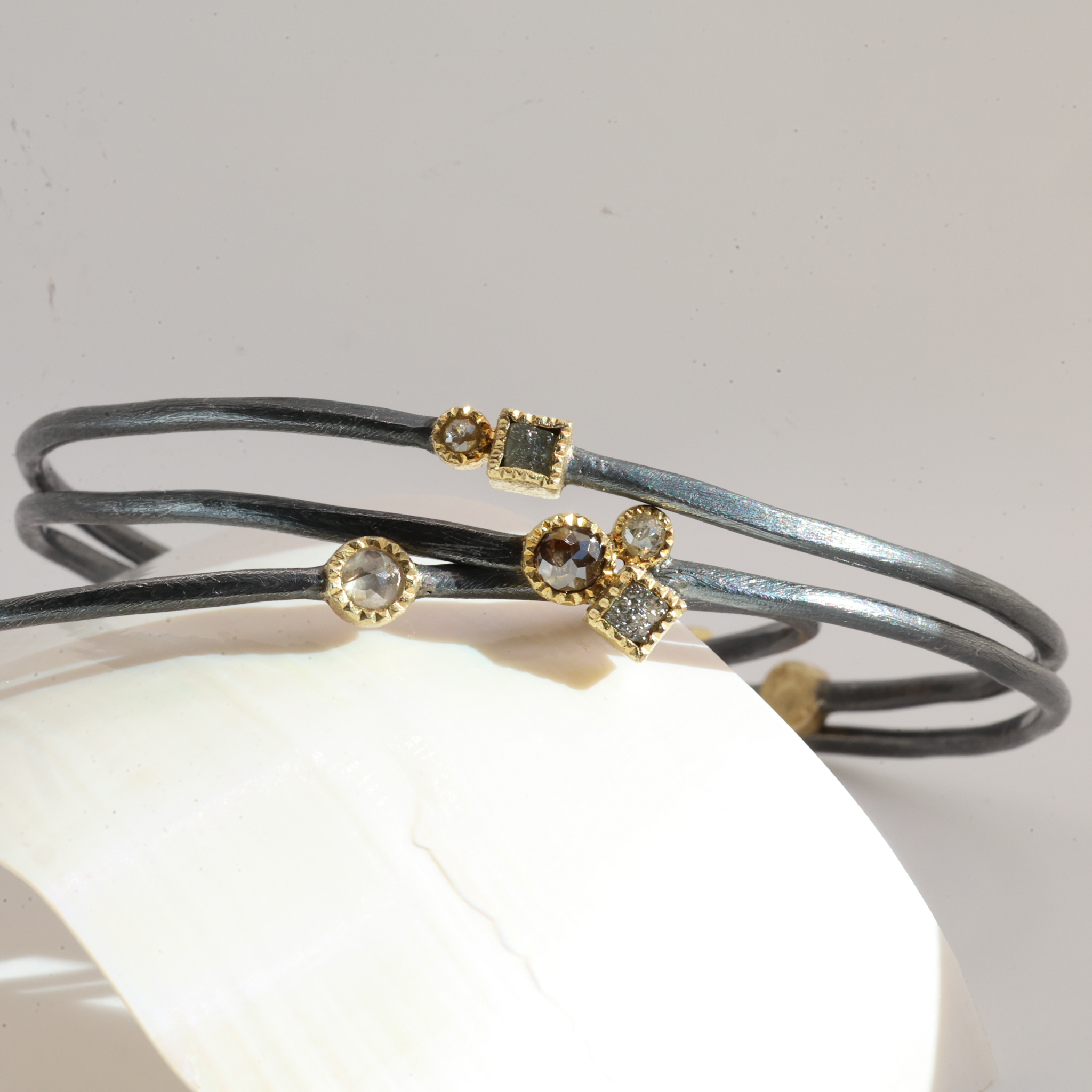 Fancy cut diamond bracelet No. 1 - Image 4